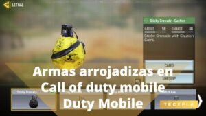 Lee más sobre el artículo Armas arrojadizas en Call of Duty Mobile