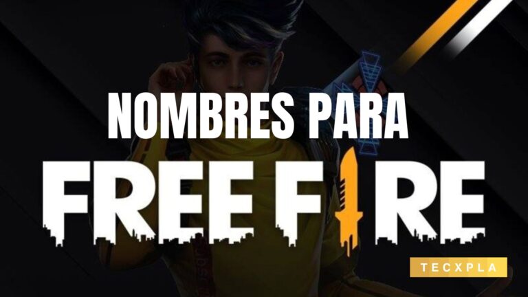 Nombres para Free Fire